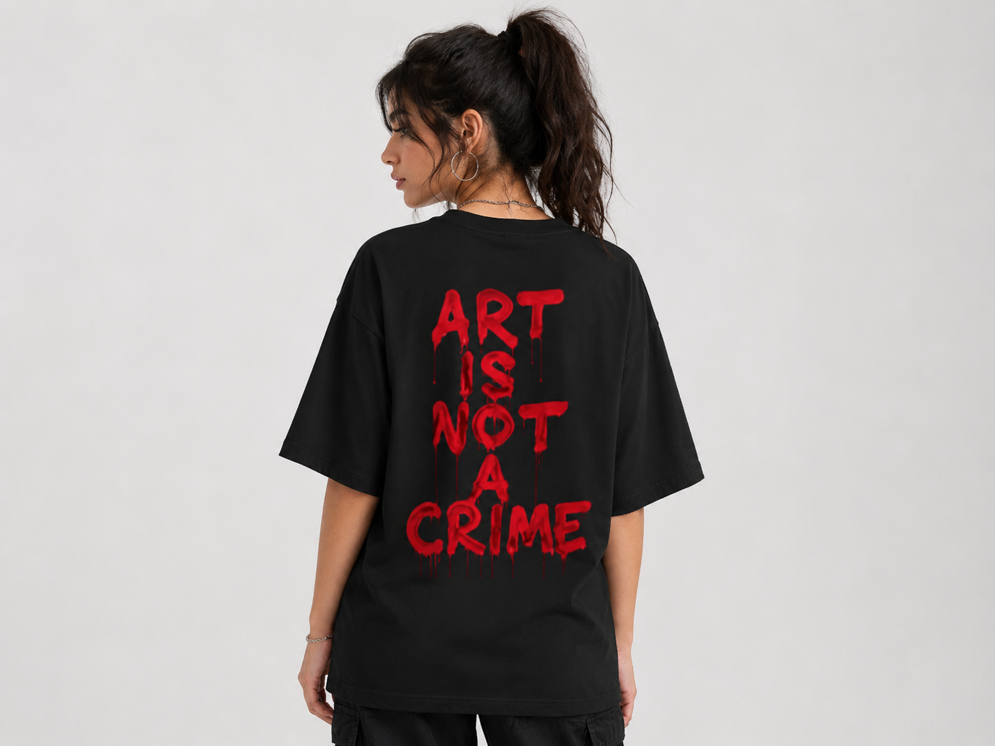 Unisex Terry Oversized Tee